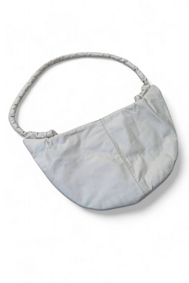 Vintage 1980s Patchwork Leather Crescent Shoulder Bag Selected by SharpLilTeeth #2