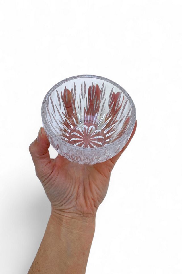 Vintage Crystal Vanity Jewelry Catchall Bowl Selected by SharpLilTeeth #2