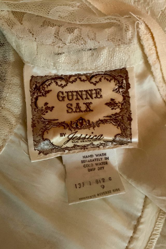 Vintage 1970s Gunne Sax by Jessica Maxi Dress Selected by SharpLilTeeth #2