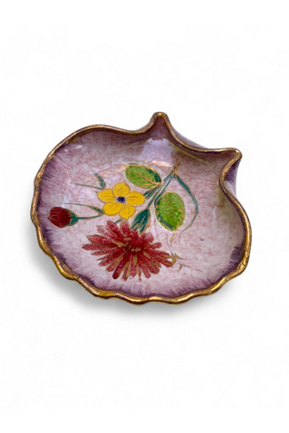 Vintage Mid-Century Hand Painted Jewelry Trinket Dish Selected by SharpLilTeeth