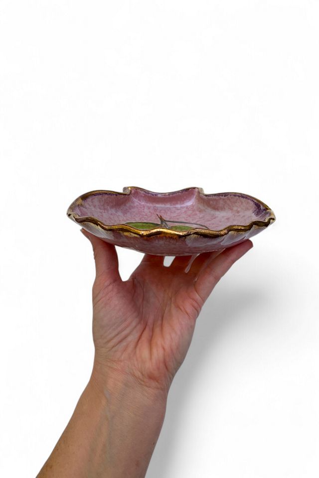 Vintage Mid-Century Hand Painted Jewelry Trinket Dish Selected by SharpLilTeeth #2
