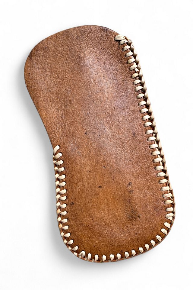 Vintage 1970s Hand Tooled Leather Eyeglass Case Selected by SharpLilTeeth #3