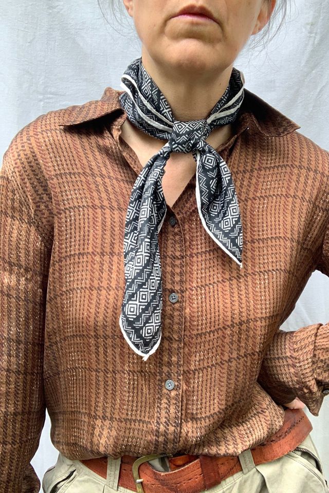 Vintage 1960s Schiaparelli Print Scarf Selected by SharpLilTeeth #2