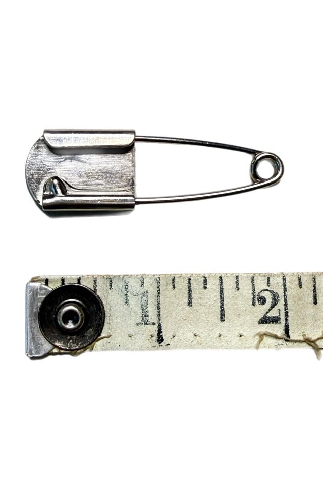 Vintage Mosaic Safety Pin or Keychain with Gemstones Selected by Lux Revival #2
