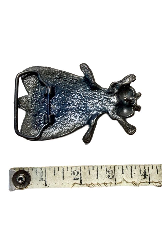 Vintage Whimsical Fly Belt Buckle Selected by Lux Revival #2
