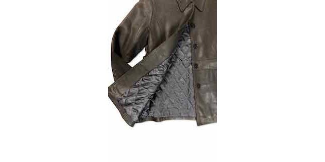 1990s Excelled Chocolate Brown Leather Belted Jacket Selected By Ritual Vintage #2