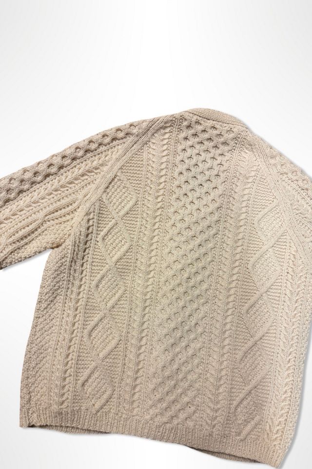 1970s Classic Fisherman Handknit Cardigan Selected By Ritual Vintage #3