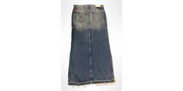 Vintage Denim Re/Done Panel Maxi Skirt Selected By Ritual Vintage #1