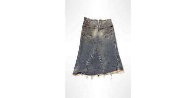 Vintage Levis Orange Tab Reworked Denim Skirt Selected By Ritual Vintage #1