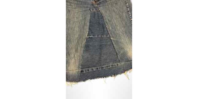Vintage Levis Orange Tab Reworked Denim Skirt Selected By Ritual Vintage #2