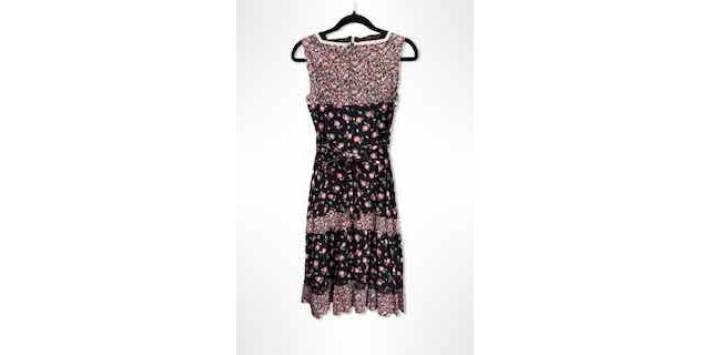 1970s Rose Print Midi Prairie Dress Selected By Ritual Vintage #2