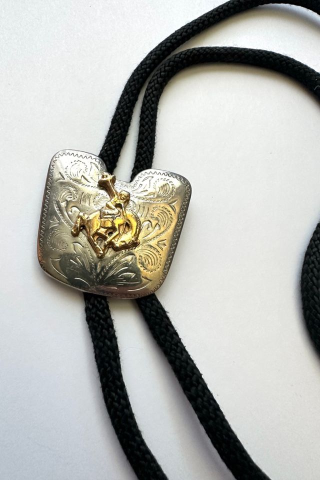 Vintage Cowboy Bolo Tie Selected by Grievous Angel Vintage #3