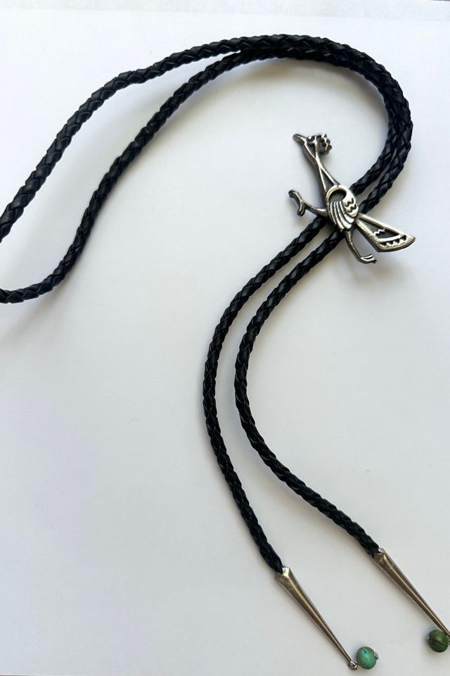 Vintage Sterling Silver Road Runner Bolo Tie Selected by Grievous Angel Vintage #2