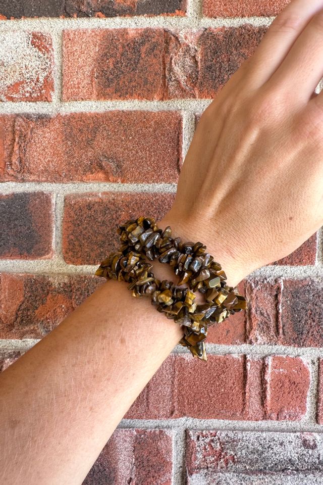 Vintage Tigers Eye Multi Strand Bracelet Selected by Grievous Angel Vintage #3