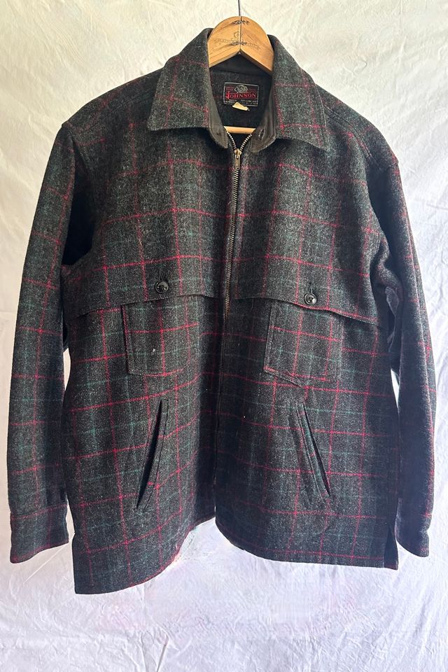 Vintage 1960s Double Cape Wool Zipper Shirt Selected by Grievous Angel Vintage #2