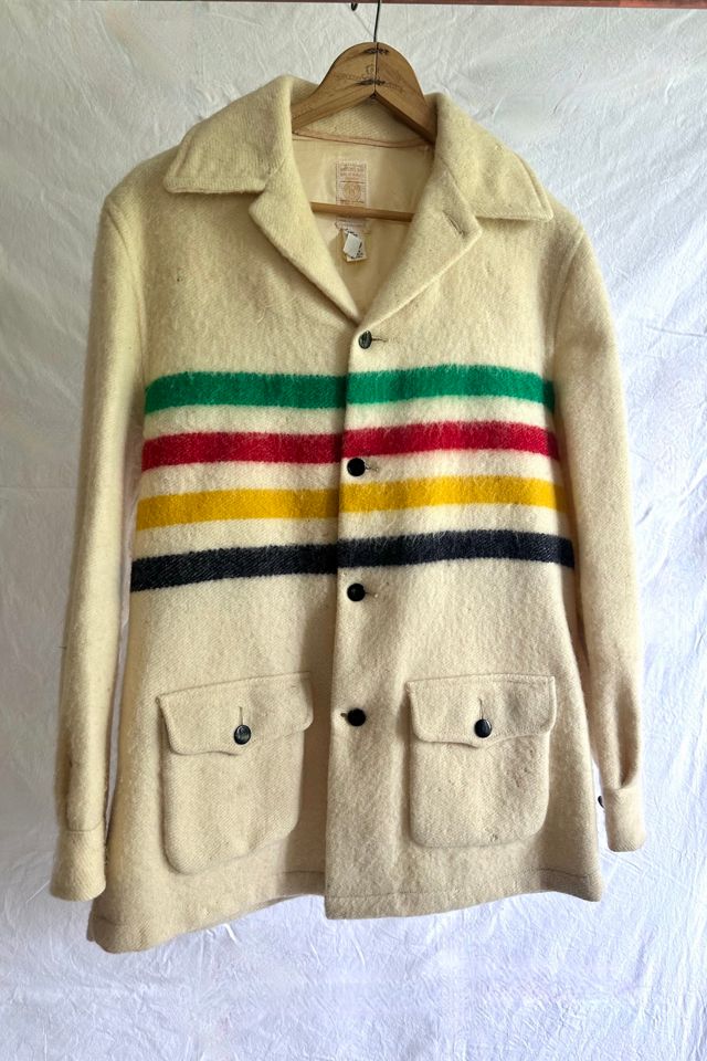 Vintage Hudson Bay Blanket Coat Selected by Grievous Angel Vintage #3
