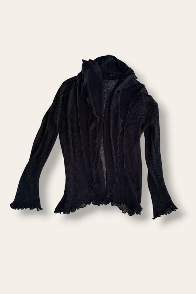 Y2K Mesh Knit Layering Cardigan Selected By Afterlife Boutique #3