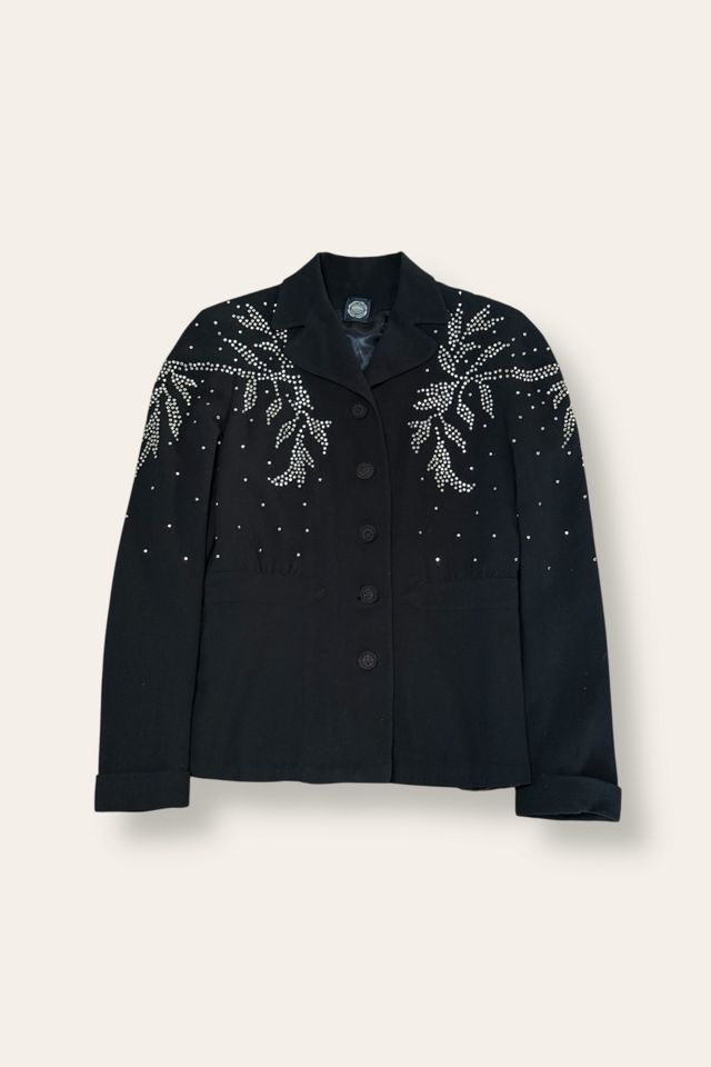 Vintage 1940's Art Deco Studded Jacket Selected By Afterlife Boutique #2
