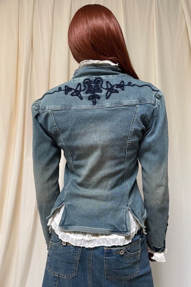 Y2K Soutache Denim Jacket Selected By Afterlife Boutique #2