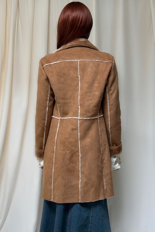 Y2K Faux Sherpa Coat Selected By Afterlife Boutique #2