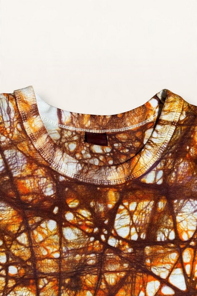Vintage 1960s Hand-made Dyed Long Sleeve Shirt Selected By Afterlife Boutique #2