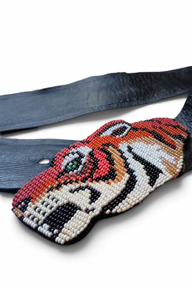 Laise Adzer Beaded Tiger Buckle Belt Selected by Garbage Soup #2