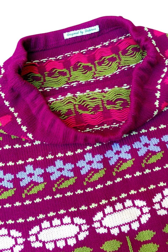 1970's Jacquard Knit Skirt Selected by Garbage Soup #2