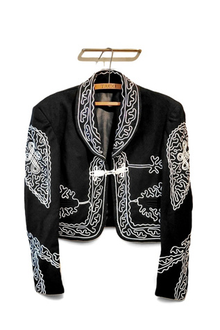 Vintage Mexican Embroidered Crop Jacket Selected by Garbage Soup
