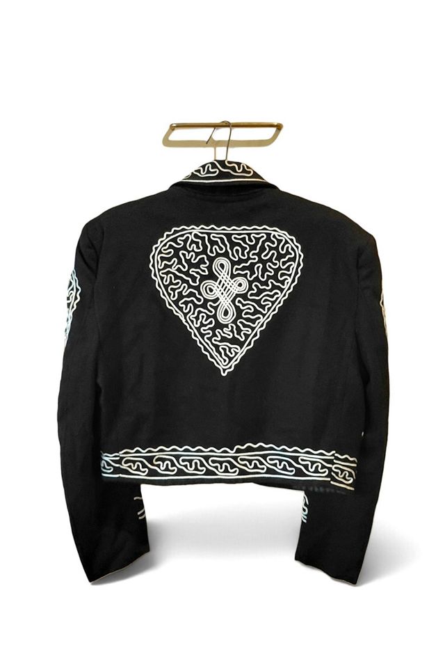 Vintage Mexican Embroidered Crop Jacket Selected by Garbage Soup #1