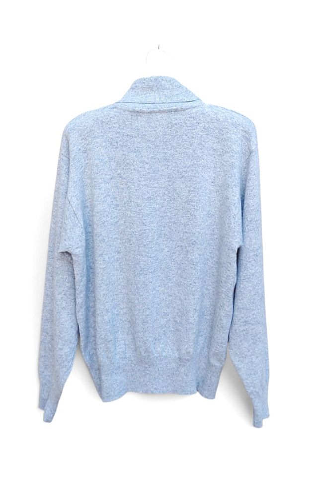 Patagonia 1990's Heather Gray Lambswool Sweater Selected by Garbage Soup #1