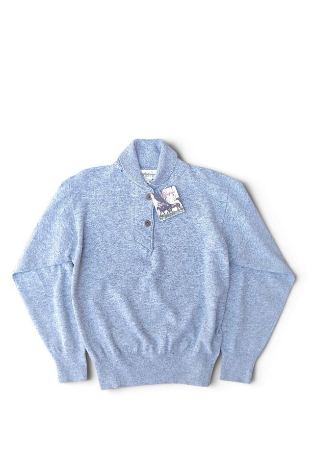 Patagonia 1990's Heather Gray Lambswool Sweater Selected by Garbage Soup #2