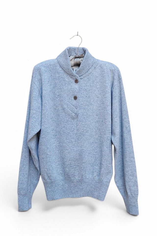 Patagonia 1990's Heather Gray Lambswool Sweater Selected by Garbage Soup #3