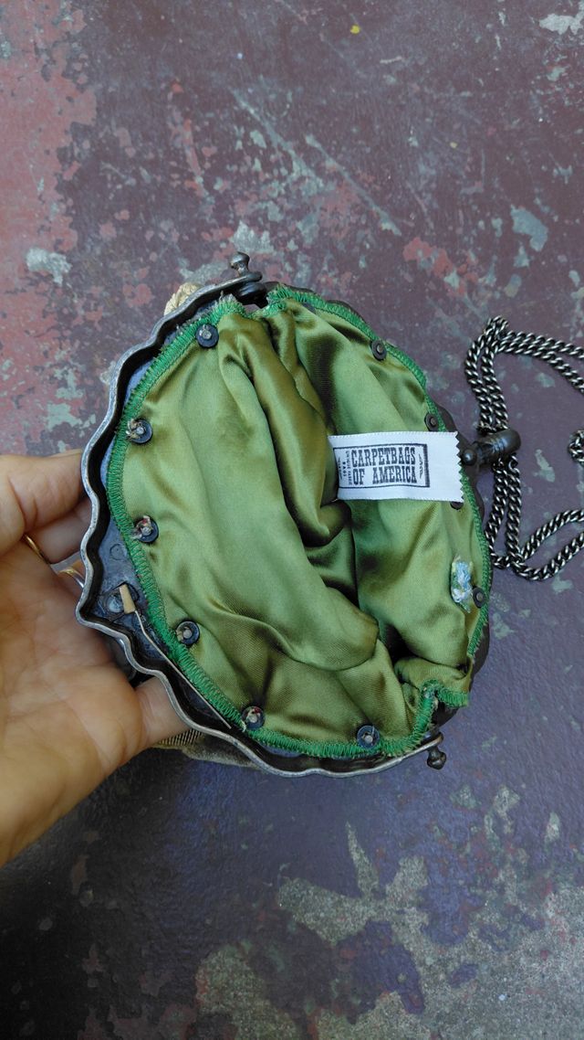 Vintage Tapestry Carpet Bag Selected by Garbage Soup #3