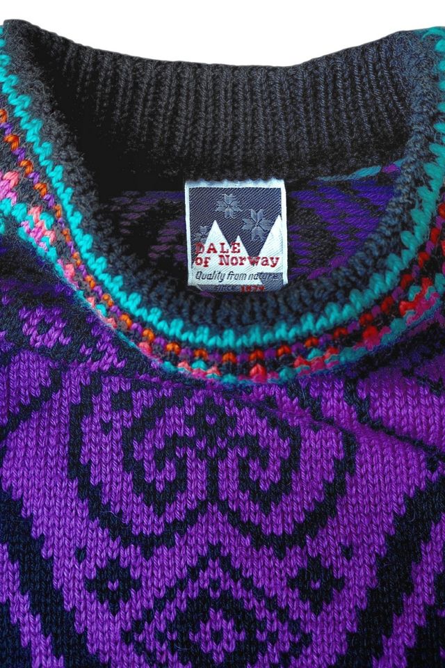 Vintage Dale of Norway Wool Sweater Selected by Garbage Soup #1
