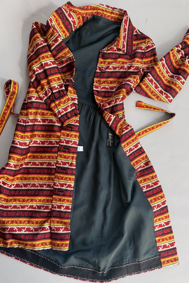 70s Brocade Mollie Parnis Coat Dress Selected by MARMALADE #1