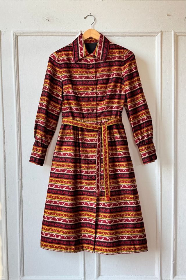 70s Brocade Mollie Parnis Coat Dress Selected by MARMALADE #3