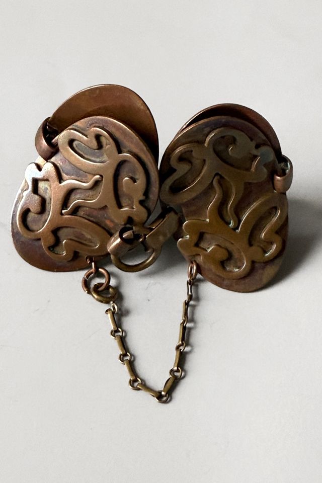 Mid Century Copper Panel Bracelet Selected by MARMALADE #2