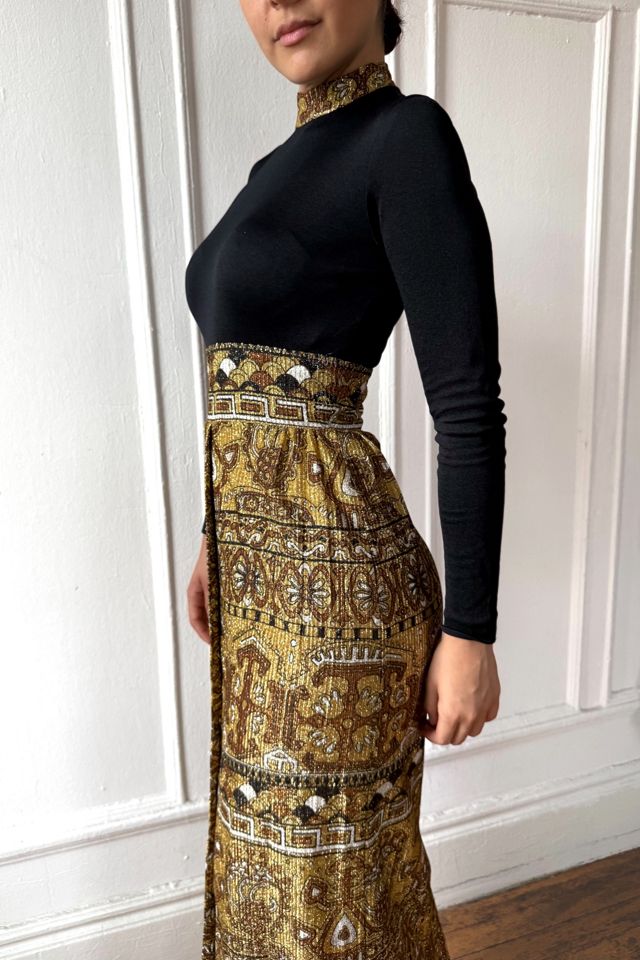 60s Mod Metallic Maxi Dress Selected by MARMALADE #2