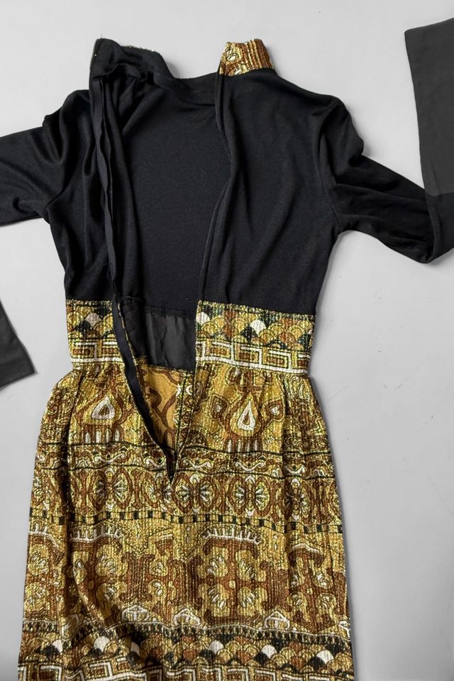 60s Mod Metallic Maxi Dress Selected by MARMALADE #3