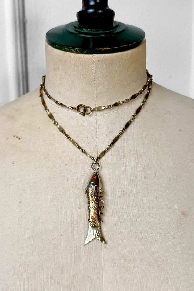 70s Articulating Fish Pendant Selected by MARMALADE #2