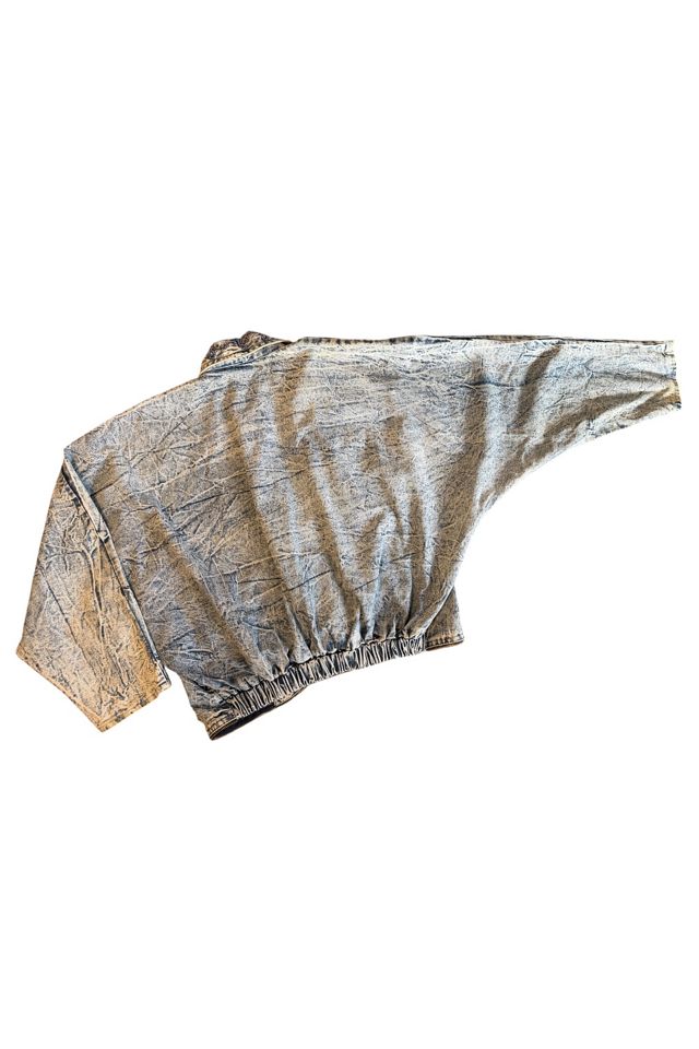 Vintage Acid Washed Denim Jacket Selected By Ankh By Racquel #3