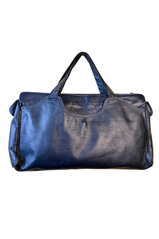 Vintage 1970's Oblong Leather Purse Selected By Ankh By Racquel #2