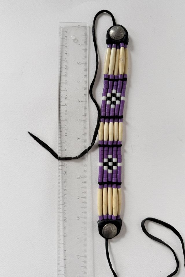 Vintage Multi-Strand Purple Beaded Choker Selected by MARMALADE #3