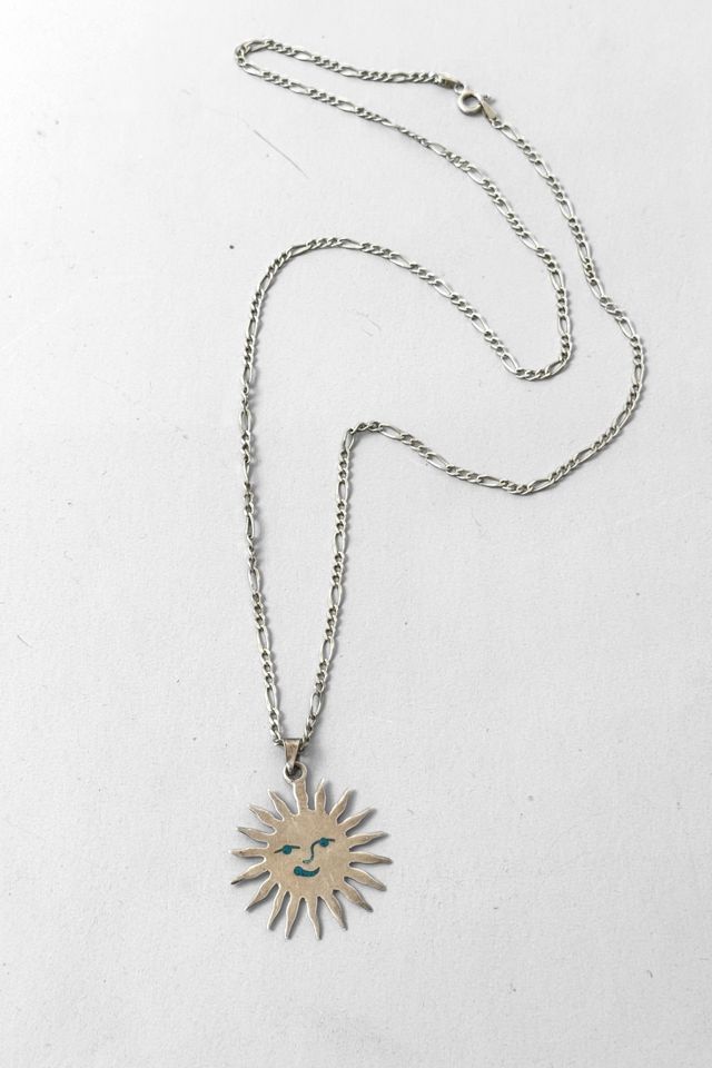 Vintage Taxco Sterling Silver Sun Charm Selected by MARMALADE #1