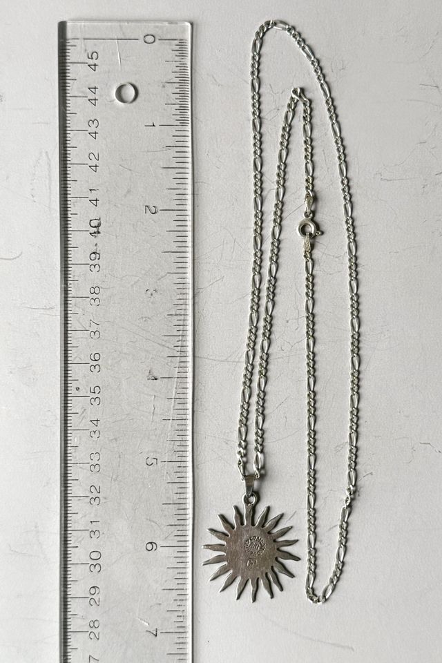 Vintage Taxco Sterling Silver Sun Charm Selected by MARMALADE #3