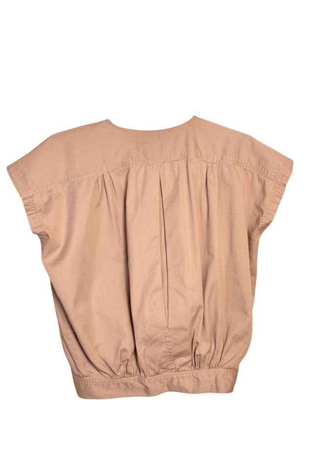 Vintage Khaki Baggy Sleeveless Top Selected By Ankh By Racquel #2