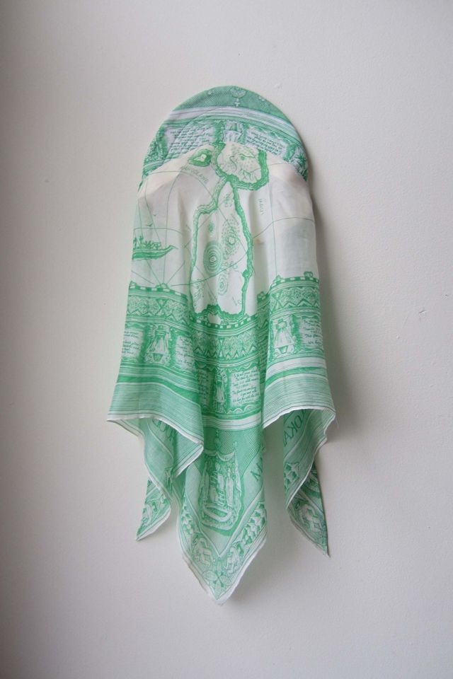 Highdive one-of-a-kind THE EDIE Scarf Hat in Stars Over Kaua'i Print #2