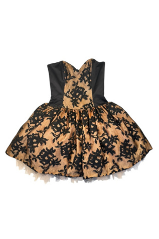 Vintage Strapless Lace Dress Selected By Ankh By Racquel