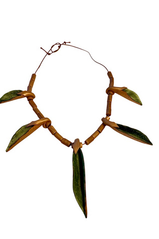 Vintage Clay Necklace Selected By Ankh By Racquel