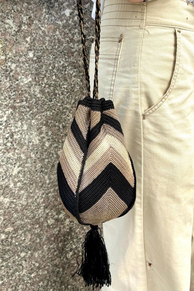 Vintage 1920’s Handwoven Purse Selected by Nomad Vintage #1